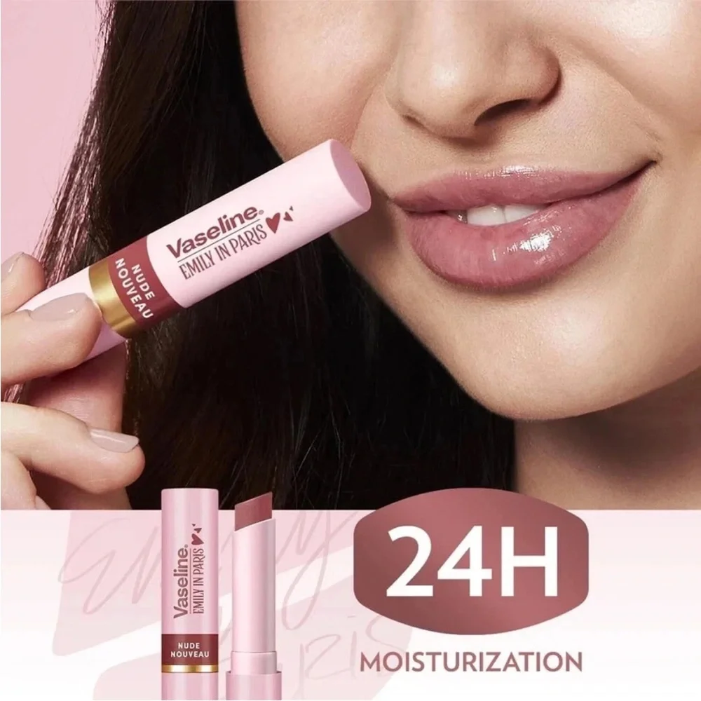 Emily in Paris Vaseline Nude Nouveau Lip Balm